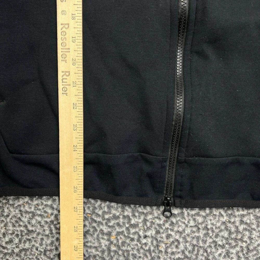 Nike Tech Fleece Hoodie Men XXL Black Full Zip Long Sleeve 2XL